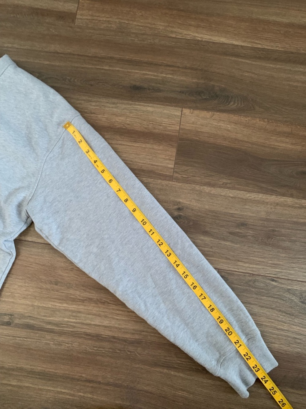 KOTN 100% Egyptian Cotton Heather Grey Crewneck Sweatshirt Men's Size M - Picture 6 of 8